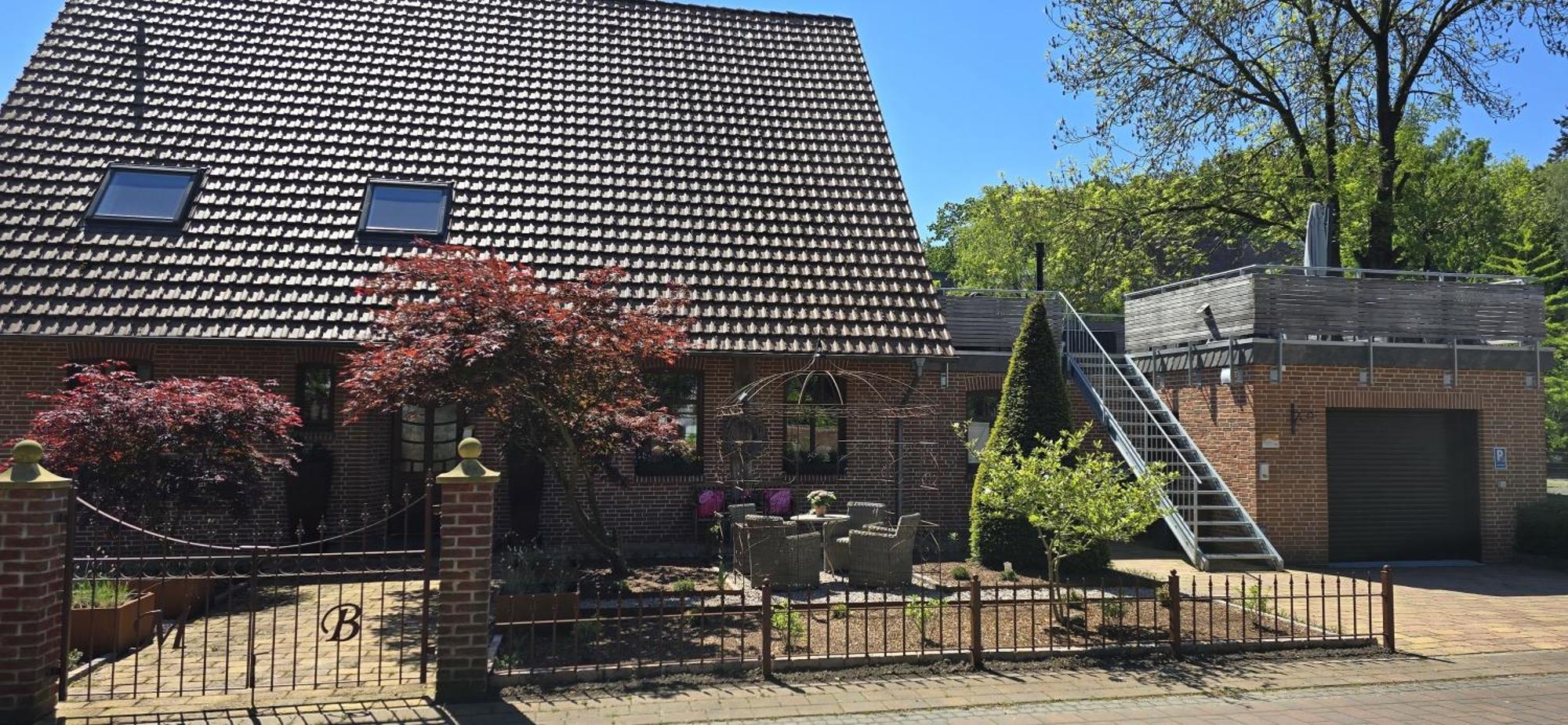 Ferienwohnung Am Bibelgarten Julia Werlte エクステリア 写真